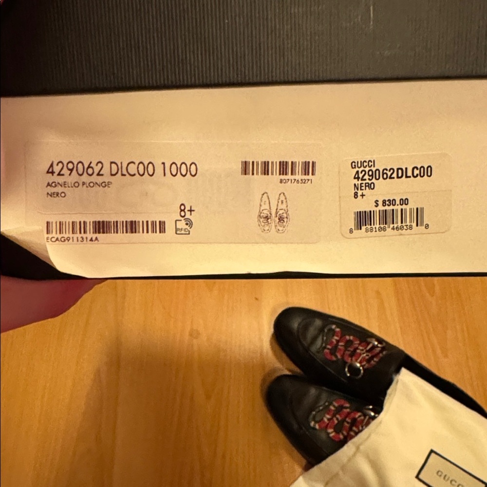 Men’s Gucci Brixton “Snake” Loafers - Picture 11 of 12